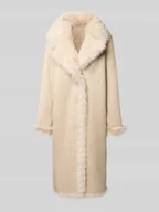 Płaszcze męskie - Płaszcz z obszyciem ze sztucznego futra - miniaturka - grafika 1