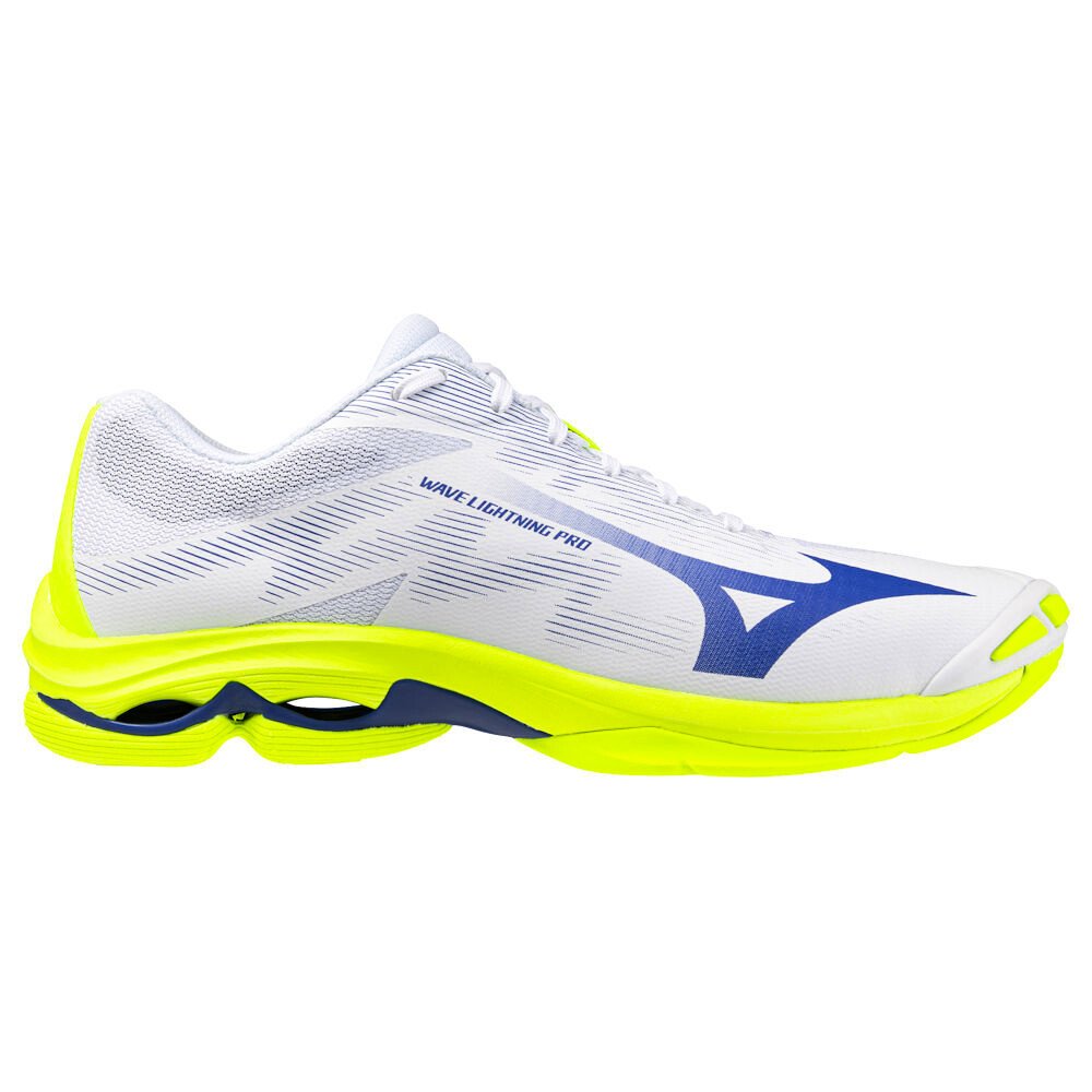 Męskie buty gimnastyczne Mizuno Wave Lightning Pro White/Lightning Yellow/Dazzlin EUR 46