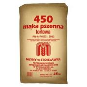 Mąka - Młyny Stoisław Mąka Pszenna Tortowa Typ 450 25Kg - miniaturka - grafika 1