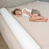 Zabezpieczenia dla dzieci - Zabezpieczenie przed upadkiem do poręczy łóżka Łóżko z zabezpieczeniem 132cm - zabezpieczenie krawędzi łóżeczka dziecięcego do wszystkich łóżek Wype.. - miniaturka - grafika 1