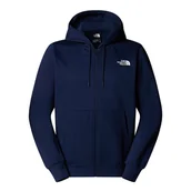Bluzy męskie - Bluza męska The North Face Simple Dome Full Zip 0A89FD8K21 - granatowa - miniaturka - grafika 1