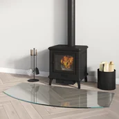 Akcesoria kominkowe - Panel kominkowy, szklany, 100x50 cm 324153 VIDAXL - miniaturka - grafika 1