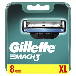 Gillette MACH3 Oryginalne Wkłady Ostrza 8 sztuk - Maszynki do golenia i wkłady - miniaturka - grafika 1