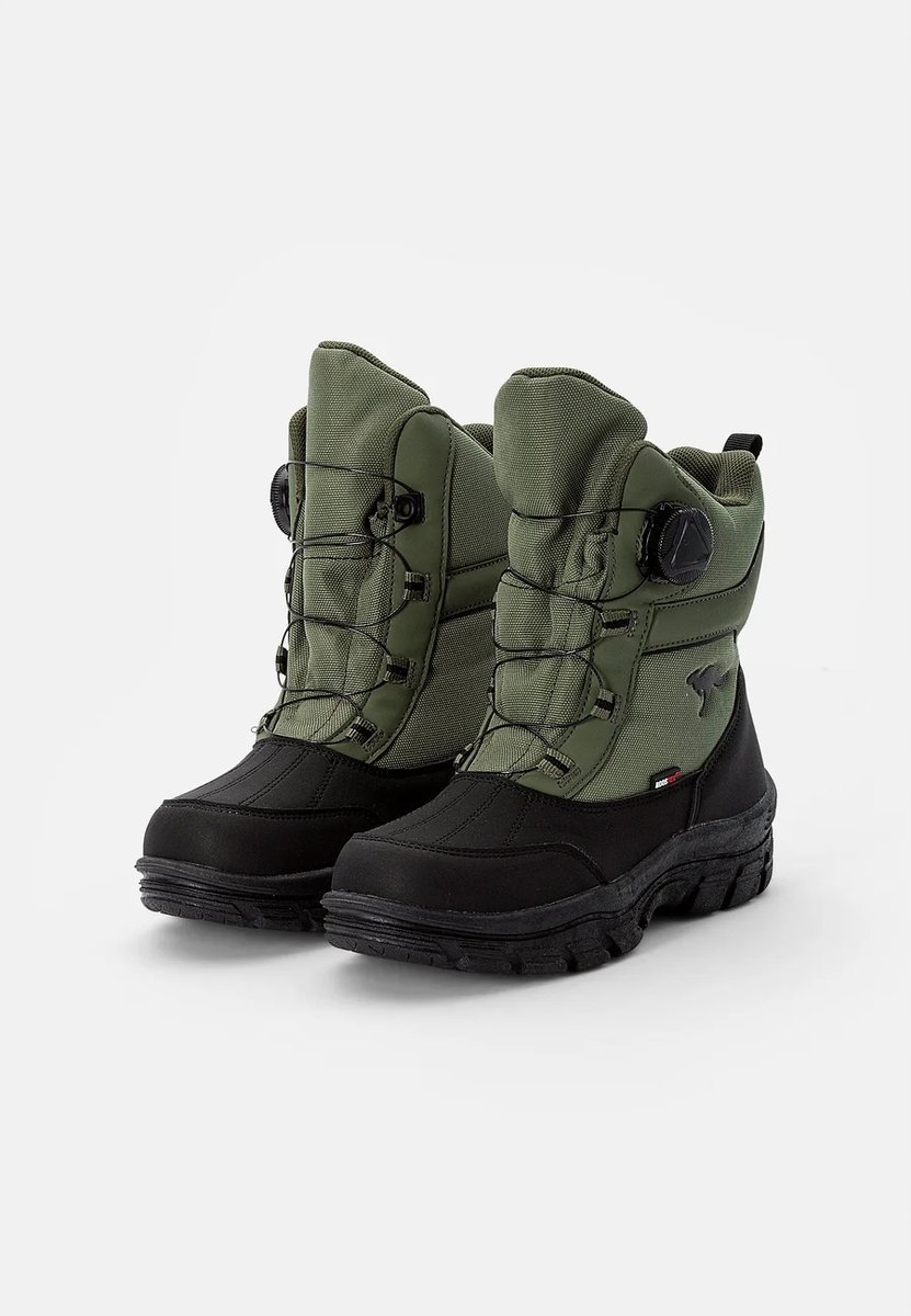 KangaROOS NOAH FIT Śniegowce Zielone 32 14CA