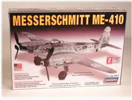 Akcesoria i części modelarskie - Model Plastikowy Do Sklejania Lindberg (USA) Samolot Messerschmitt ME-410 - miniaturka - grafika 1