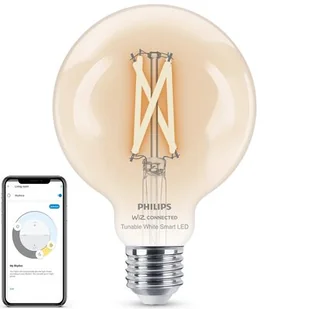 Inteligentna żarówka LED PHILIPS G95 927-65 CL 1PF 6 7W E27 Wi-Fi/Bluetooth - Żarówki LED - miniaturka - grafika 1