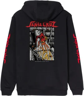 bluza męska SANTA CRUZ PACE DUNGEON HOOD Black - Bluzy męskie - miniaturka - grafika 1