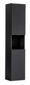 Szafki łazienkowe - Czarny nowoczesny słupek łazienkowy A1-R50 - miniaturka - grafika 1