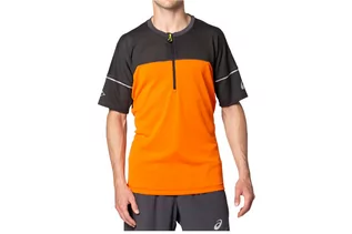 Koszulki męskie - Asics Fujitrail Top Tee 2011B895-800, Męskie, t-shirt, Pomarańczowy - grafika 1