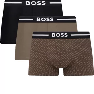 Majtki męskie - BOSS Bokserki 3-pack Bold Design - grafika 1