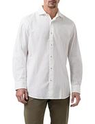 Koszule męskie - Pierre Cardin Męska koszula Kervin, Brilliant White, S, brylantowy biały, S - miniaturka - grafika 1