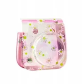 Torby fotograficzne i futerały - LOVEINSTANT Pokrowiec Instax Mini 11 Białe Stokrotki - miniaturka - grafika 1