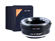 Paski, szelki, uprzęże foto - K&F CONCEPT adapter Sony NEX - Minolta MD - miniaturka - grafika 1