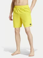 Kąpielówki męskie - adidas Szorty kąpielowe Solid CLX IR6218 Żółty Regular Fit - miniaturka - grafika 1