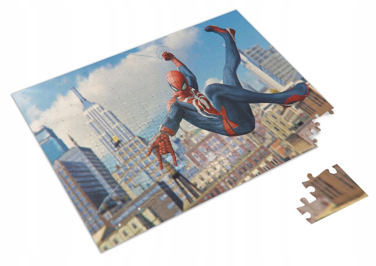 Puzzle Spiderman Marvel + Imię pudełko A3 252 el.