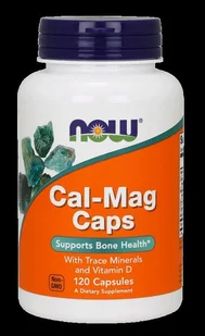 Now Foods FOODS Foods Cal-Mag + Witamina D - 120 caps. FOODS CALMD - Witaminy i minerały - miniaturka - grafika 2