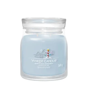 Yankee Candle Świeca Zapachowa Słoik Średni North Pole Hideaway - Świece - miniaturka - grafika 1