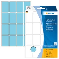 Etykiety do drukarek - Herma Vielzwecketiketten blau 25x40 mm Papier matt 512 St. - 2453 - miniaturka - grafika 1