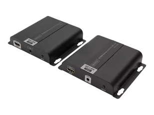DIGITUS DS-55124 DIGITUS Przedłużacz HDMI IP/Cat.5-7 120m 4K 30Hz UHD PoE HDCP 1.4 IR (zestaw) - Kable miedziane - miniaturka - grafika 1