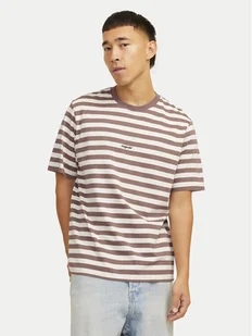 Jack&Jones T-Shirt Vesterbro 12265748 Beżowy Relaxed Fit - Koszulki męskie - miniaturka - grafika 1