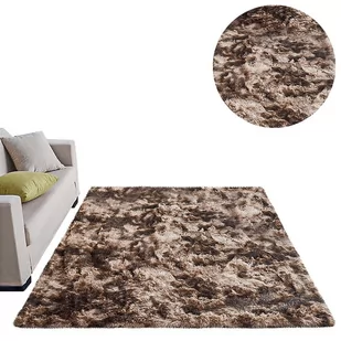 Dywan Ombre Shaggy Strado 200x300 OmbreCoffee (Brązowy) - Dywany - miniaturka - grafika 1