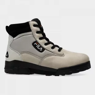 Damskie buty outdoor FILA GRUNGE II BL mid wmn - beżowe - Buty trekkingowe damskie - miniaturka - grafika 1