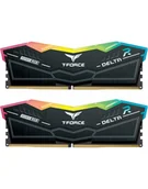 Pamięci RAM - Team Group DDR5 32GB - 6600 - CL - 34 - Dual-Kit - DIMM - FF3D532G6600HC34DC01, Delta RGB, XMP, Kolor: CZARNY - miniaturka - grafika 1