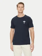 Koszulki męskie - JOOP! T-Shirt 17 JJ-03Brisko 10017941 30044674 Granatowy Regular Fit - miniaturka - grafika 1