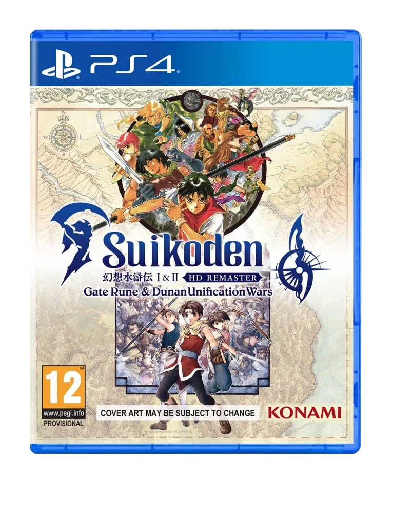 Suikoden I & II HD Remaster: Gate Rune and Dunan Unification Wars GRA PS4