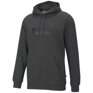 Bluzy męskie - Puma, Bluza męska, Essential Big Logo Hoody 586686-07, szara, rozmiar XXL - grafika 1