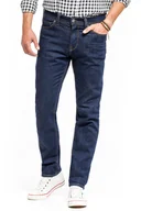 Spodnie męskie - Mustang Vegas Męskie Spodnie Jeansowe Denim Blue 1014038 5000 940-W32 L34 - miniaturka - grafika 1