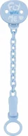Akcesoria do smoczków - Chicco CHICCO 40842 ŁAŃCUSZEK Z KLIPSEM DO SMOCZKA NIEBIESKI - miniaturka - grafika 1