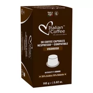 Kawa w kapsułkach i saszetkach - Italian Coffee La Boutique del Caff Srl Vigoroso kapsułki do Nespresso - 30 kapsułek - miniaturka - grafika 1