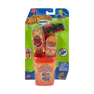 Figurki dla dzieci - Hot Wheels, Skate, Skatebox z deskorolkami, HVK78, zestaw do zabawy - miniaturka - grafika 1