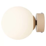 Lampy ścienne - Kinkiet ścienny Ball Wall 1076C17_S biurkowa beżowa - miniaturka - grafika 1