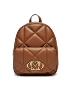 Plecaki - LOVE MOSCHINO Plecak JC4037PP1MLC0201 Brązowy - miniaturka - grafika 1