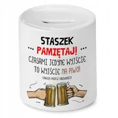 Skarbonki - Dla Akwarysty Skarbonka na Urodziny na Prezent z Nadrukiem ze Zdjęciem + Opakowanie na prezent (wzór 03) - miniaturka - grafika 1