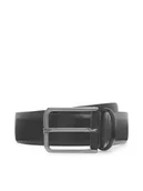 Paski - Boss Pasek Męski Crys 50486825 Czarny - miniaturka - grafika 1