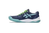 Trampki męskie - ASICS Gel-Challenger 14 Padel, Męskie trampki, 45 EU, Thunder Blue Teal Tint, 45 EU - miniaturka - grafika 1
