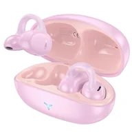 Słuchawki - HOCO słuchawki bezprzewodowe / bluetooth stereo TWS OWS EW57 różowy - miniaturka - grafika 1