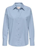 Bluzki damskie - ONLY Koszula w kolorze błękitnym - miniaturka - grafika 1