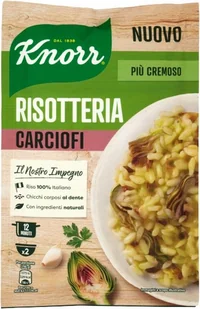 Knorr Risotteria Risotto Ai Carciofi 175 Gr risotto z karczochami - Szybkie dania obiadowe - miniaturka - grafika 1
