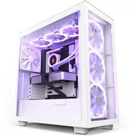 Obudowy komputerowe - NZXT H7 ELITE RGB White - darmowy odbiór w 22 miastach i bezpłatny zwrot Paczkomatem aż do 15 dni - miniaturka - grafika 1