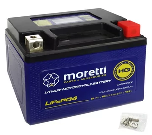 Akumulator Moretti MFPX4L litowo jonowy - Ładowarki i akumulatory - miniaturka - grafika 2