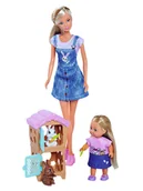 Lalki dla dziewczynek - Simba Lalka "Rabbit Family" - 2+ - miniaturka - grafika 1