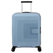 Walizki - Walizka mała poszerzana American Tourister AeroStep - soho grey - miniaturka - grafika 1