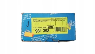 Kit Cruz 931-398 Renault Megane - Akcesoria do bagażników dachowych - miniaturka - grafika 1