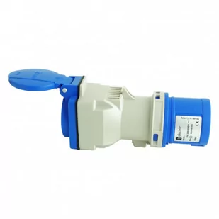 Adapter kempingowy CEE 16A na 230V system francuski - Kostki, złączki, wtyczki - miniaturka - grafika 2