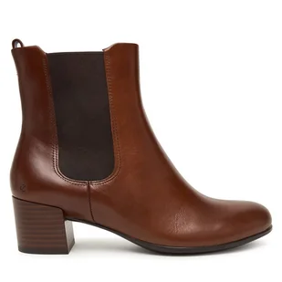 Botki ECCO Dress Classic 20992301014 Brązowy - Botki damskie - miniaturka - grafika 1