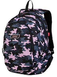 PLECAK 3 ZIP DUEL COMBAT PINK 26938 - Plecaki - miniaturka - grafika 1